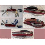 Gros couteau de campeur Japonais a 13 fonctions