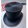 Ancien Chapeau haut de forme. Chapelier Albert Bruxelles