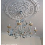 Lustre plafonnier avec ses deux apliques