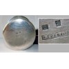 Superbe Gobelet argent�, 0 massif (120gr) au decors florale 0