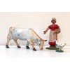 Lot de 3 quiralu de la ferme peinture belle et d�origine.