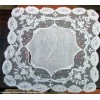 Ancien Mouchoir *pochette dentelle * mariage communion, bapt�me, c�remonie.