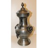 Superbe fontaine a vin ou � eau en �tain Saumurois 95 % - estampill� - fin 19 eme