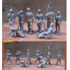 Lot de 8 soldats de plomb Quiralu * Aludo * Cofalu