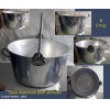Seau a lait en aluminium Id�ale pour �levage ou traite des animaux de ferme