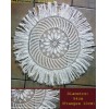 Ancien napperon rond crochet 0 Ref B141009