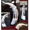 Elephant Sculpture Art Africain en defense de phacochere