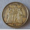 Pi�ce 10 Francs Hercule 1970 - diam�tre 37 mm - Argent