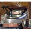 Ancien fer a repasser pliable electrique de voyage PHILIPS