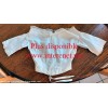Ancien corsage a lacets jeune fille 10/14 ans