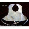 Ancien bavoir bebe gar�on 1er age 1940/60